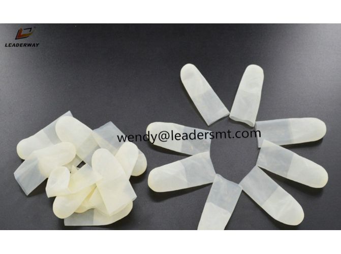 Powder-free ESD anti-static natural latex finger cot protect fingers