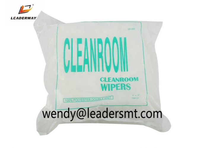 polyester woodpulp nonwoven cleanroom lint free wipe